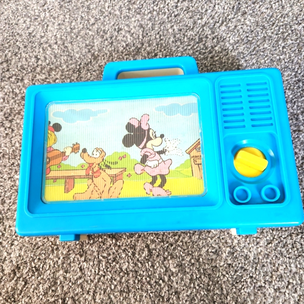 Vintage Mickey wind up Television